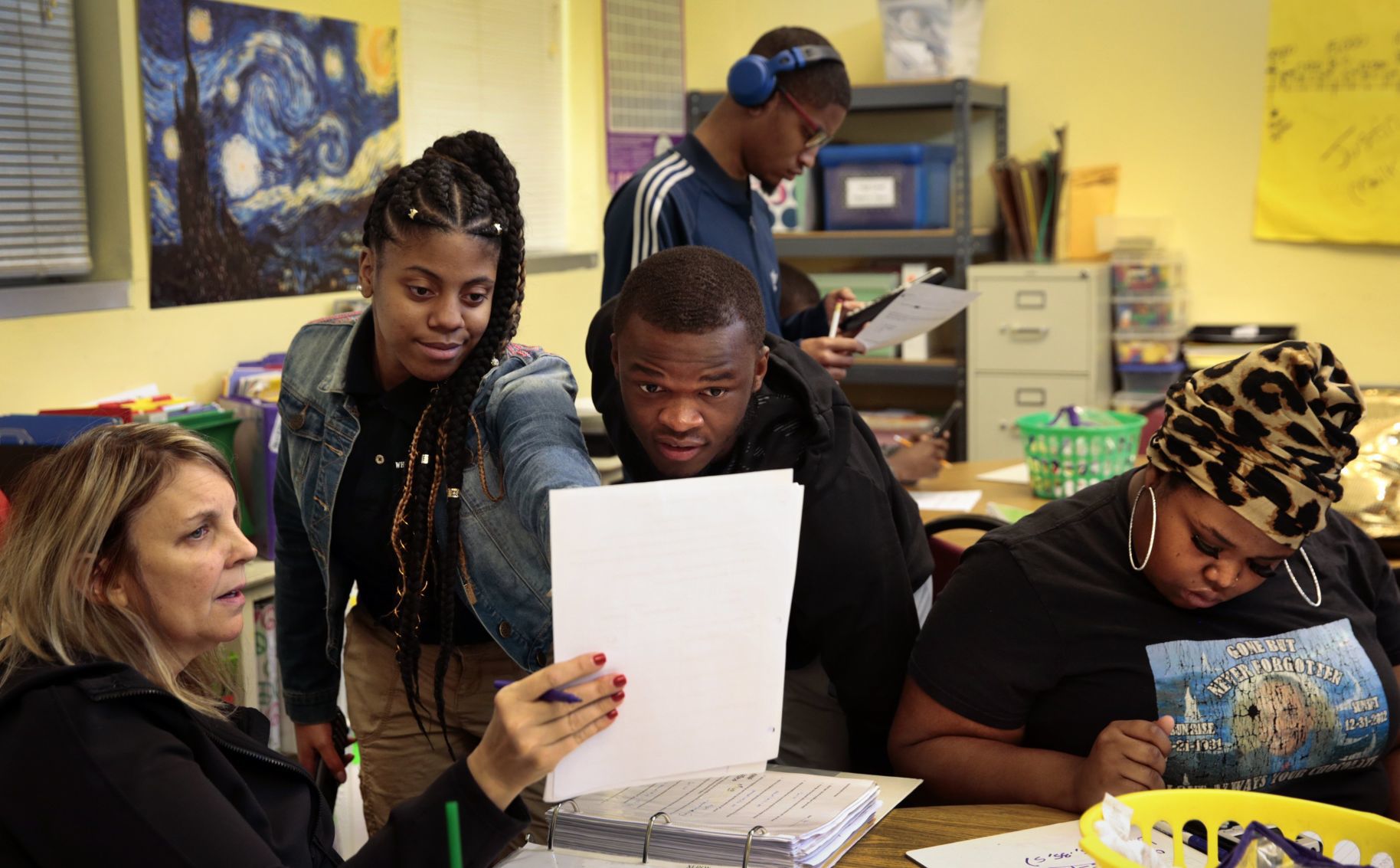 African student takes winding path to college